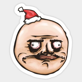 Christmas Me Gusta Santa Sticker